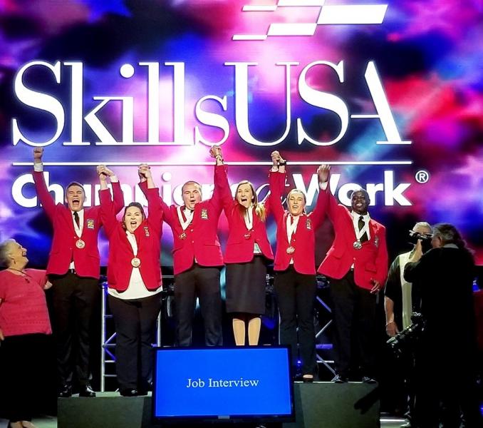 Gadsden State Student Wins Gold Medal at National SkillsUSA Competition